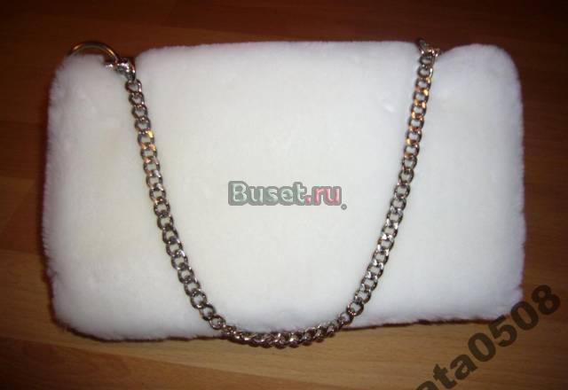 Клатч mango, меховой Москва