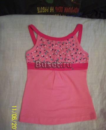 Майка-топ, 104 см, новая Санкт-Петербург