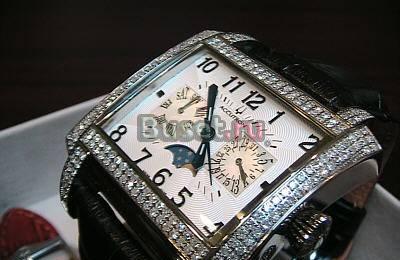 Часы accutron с 224 бриллиантами (луна, дата/день) Москва