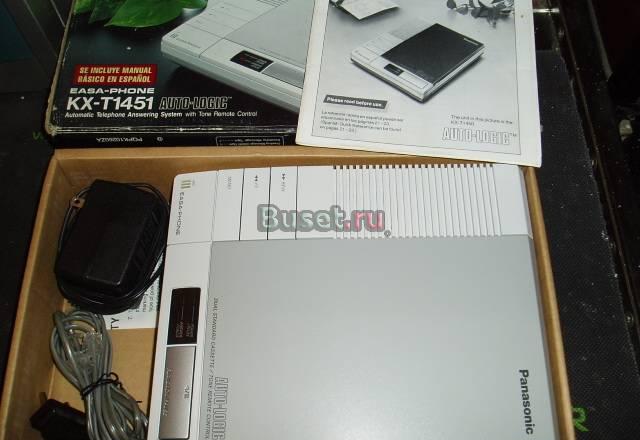 Автоответчик panasonic KX-T1451 комплект Москва