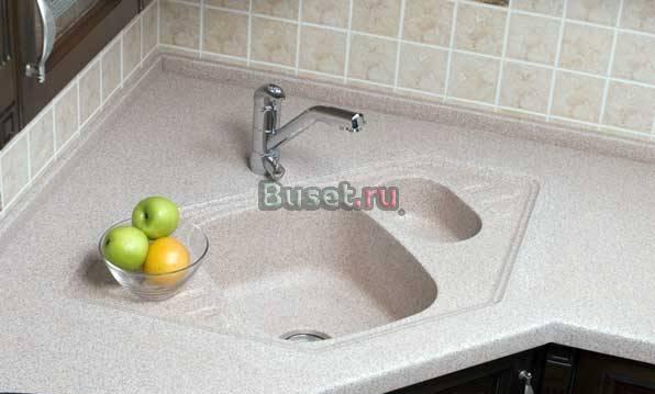 Столешницы из акрилового камня.Кориан Москва