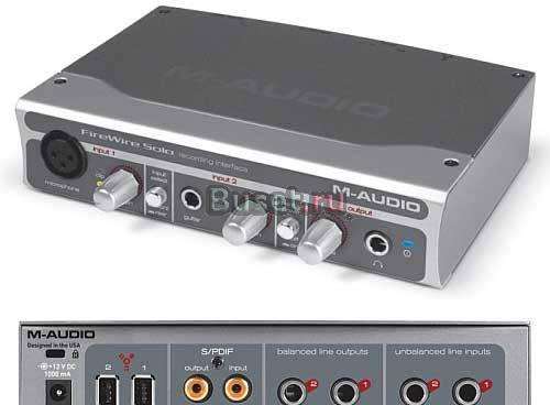 Звуковая карта M-Audio FireWire Solo Москва