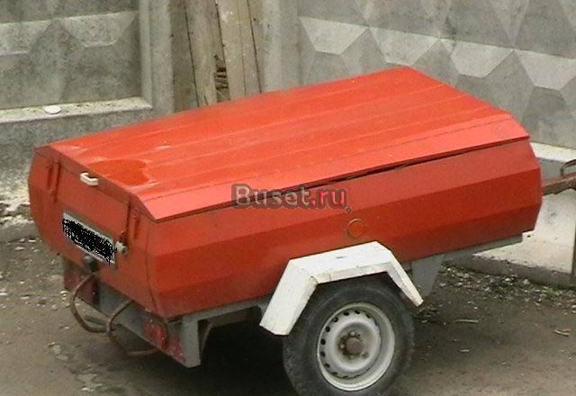 Прицеп "Алиса" ПС-04  с мет. кузовом и крышкой Санкт-Петербург