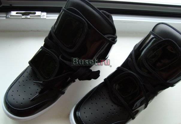 Кеды лаковые высокие Пермь