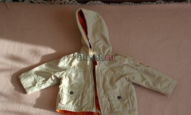 Осенняя куртка с флисовой подкладкой Москва