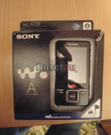 Портативный цифровой плеер sony nwz-a729 Москва