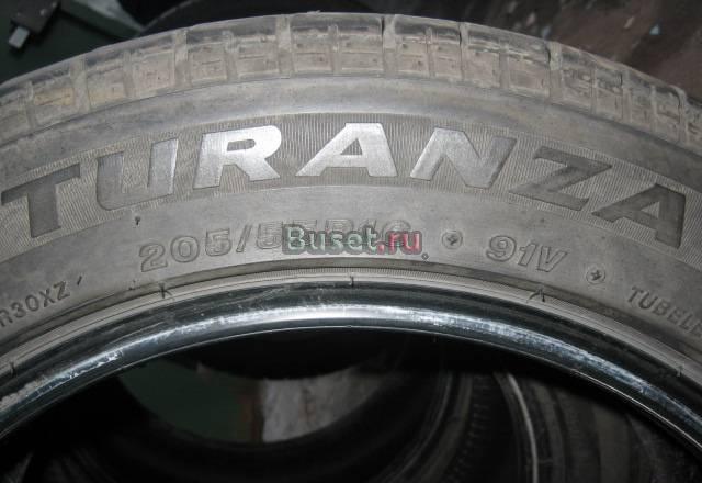 205/55/16 Bridgestone Turanza ER30 Москва