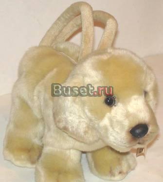 Миленькая плюшевая сумочка в виде собачки. Новая Москва