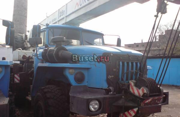 Продам автокран Юргинец КС-55722-1 на шасси урала, 2007 г.в. Брянск