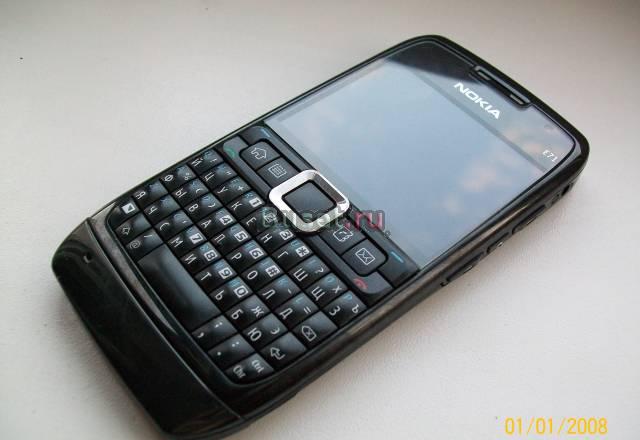 Nokia e71 черный обмен и только обмен  состояние н Москва