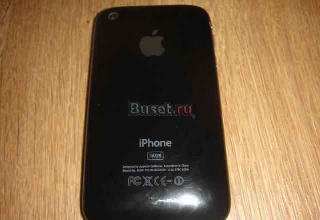 Iphone 3G 16GB ростест черный Москва
