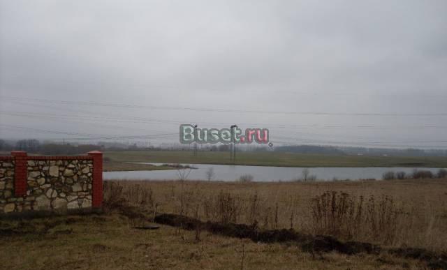 Участок 20 соток на берегу пруда.Свет,вода Кашира