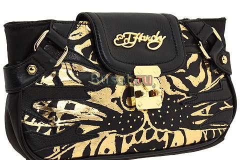 Ed Hardy брендовый клатч новый Оригинал Москва