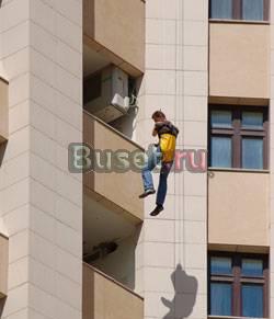 Средство спасения при пожаре в высотке- "спайдер" Москва