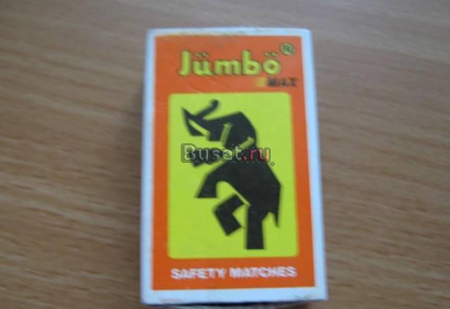 Спички Jumbo max со слоном из Индии Москва