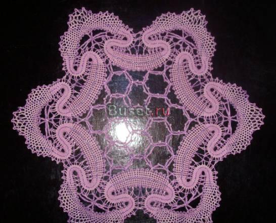 Вологодское кружево (салфетка) Ярославль