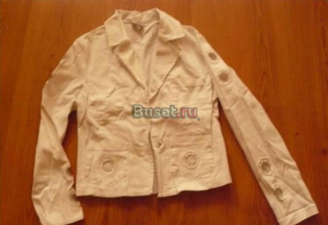 Пиджак  белый Москва