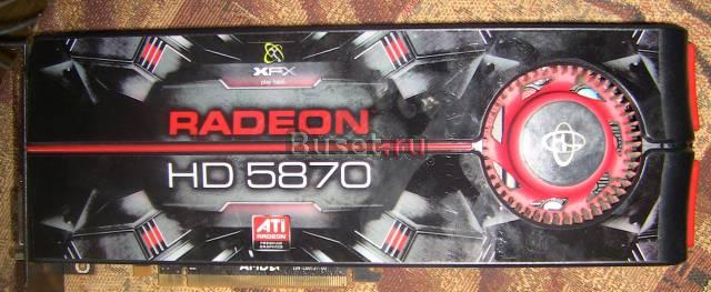 Видеокарта XFX ATI Radeon 5870 1GB Москва