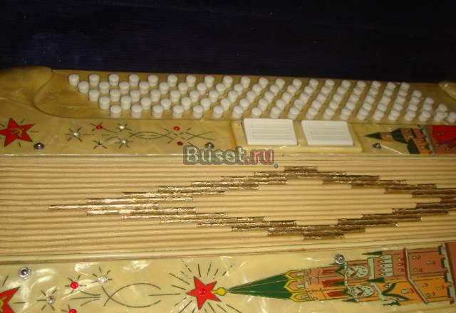 Эксклюзивный баян украшенный в советском стиле с в Москва