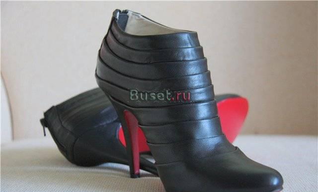 Новые ботильоны Louboutin Москва