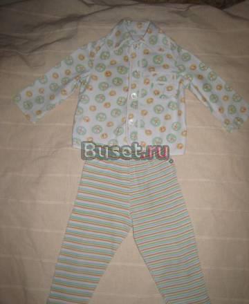 Пижамка на рост 80 без пятен х/б Москва