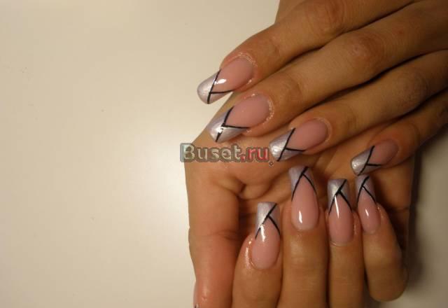 Наращивание ногтей(гель,акрил,биогель) дизайн Москва