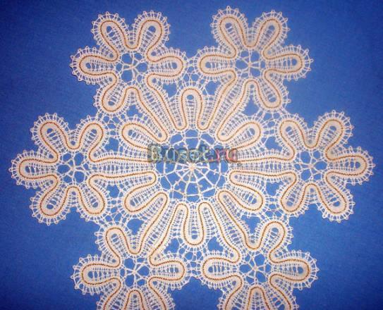 Вологодское кружево (салфетка) Ярославль