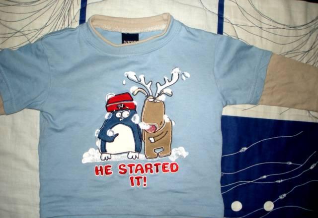 Кофточка next 74-80см с красивой аппликацией Москва