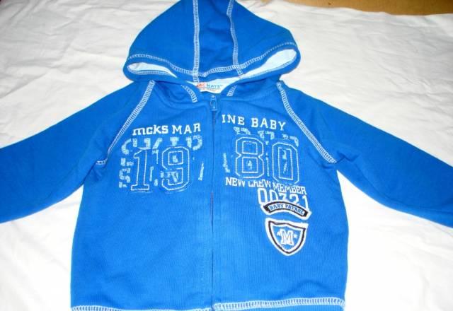 Стильная капюшонка мальчишке (80см) Москва