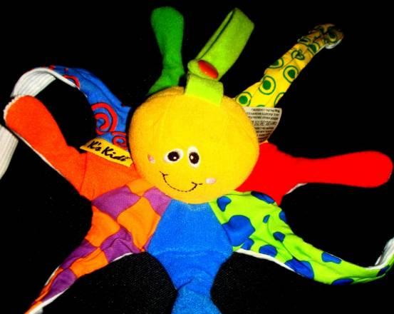 Подвеска - Мягкий осьминог развивающий Ks Kids Москва