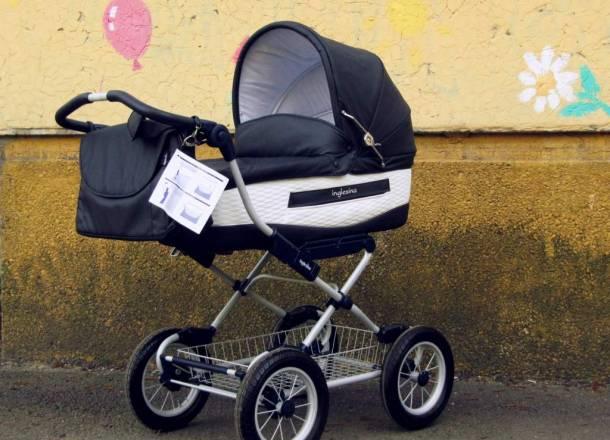 Коляска Inglesina Vittoria. Кожанная. Торг Санкт-Петербург