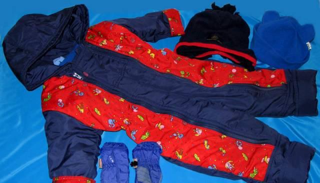 Комбинезон +шапочки +варежки Москва