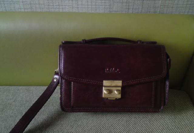 Кожаная барсетка Rock Bun Москва