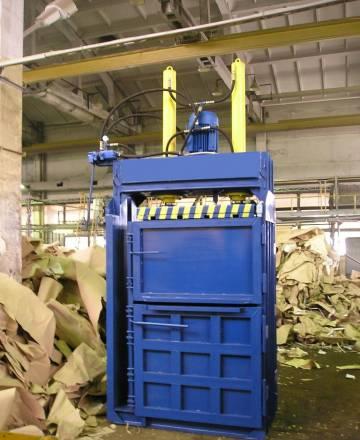 Пакетировочный гидравлический пресс для отходов Москва