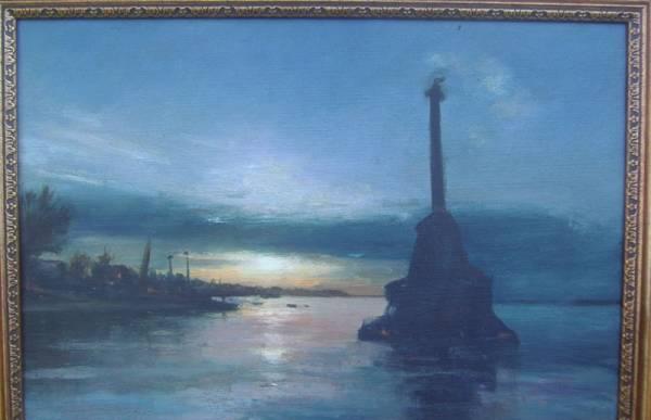 Картина холст масло  2007 г. 7  f-artplanet.ru Москва