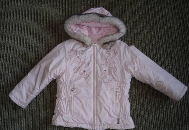 Pampolina зима куртка+ варежки  р104-110см Москва