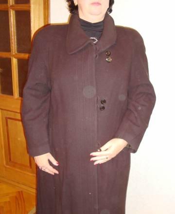 Шикарное коричневое пальто 50-54 Москва