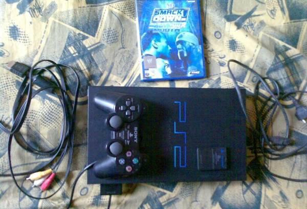 Sony Play Station 2 +5 игр Москва