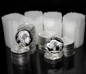 США silver 10 OZ buffalo rounds Москва