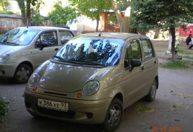 Daewoo Matiz, 2009 Краснодар