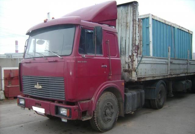 Маз 54323 +полуприцеп минка Москва