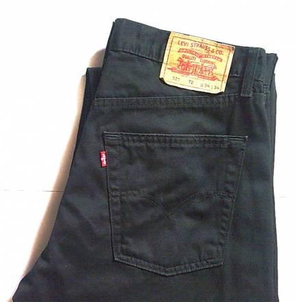 Джинсы Levis 521 Black Tab чёрные 33/34 размер Москва