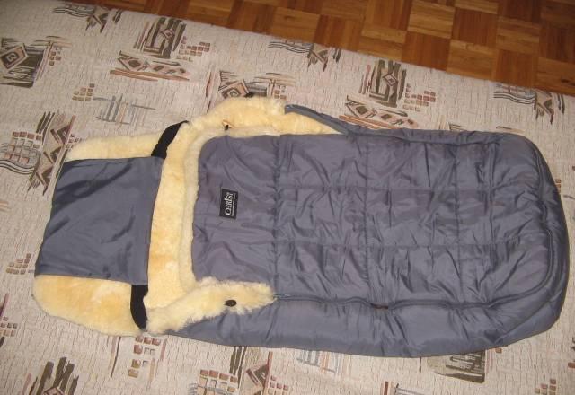 Конверт зимний на овчине, состояние нового Москва