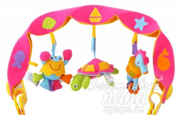 Музыкальная дуга с тремя игрушками Москва