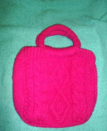 Стильная Вязанная сумочка Москва