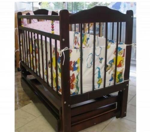 Кроватка-маятник,с ящиком,абс.новая.Доставка Москва