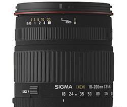 Объектив sigma AF 18-200 mm f/3.5-6.3 DC  Canon Москва