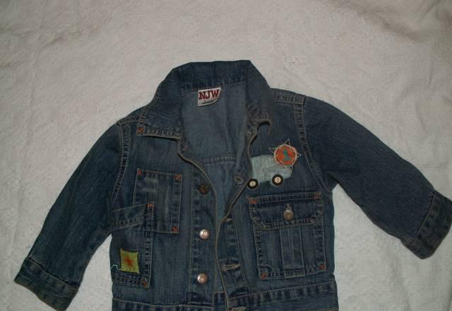 Джинсовая курточка р.80 Санкт-Петербург