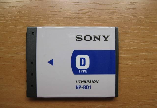 Аккумулятор Sony NP-BD1 Москва