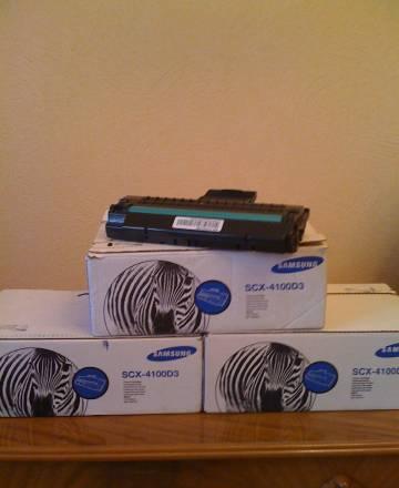 Картриджи samsung scx-4100D3 4 шт.по100р Москва